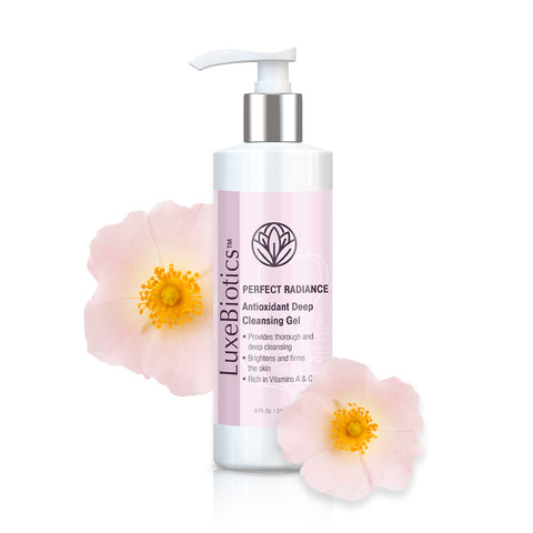 Image of Luxebiotics™ Rose Hip Infused - Antioxidant Deep Cleansing Gel