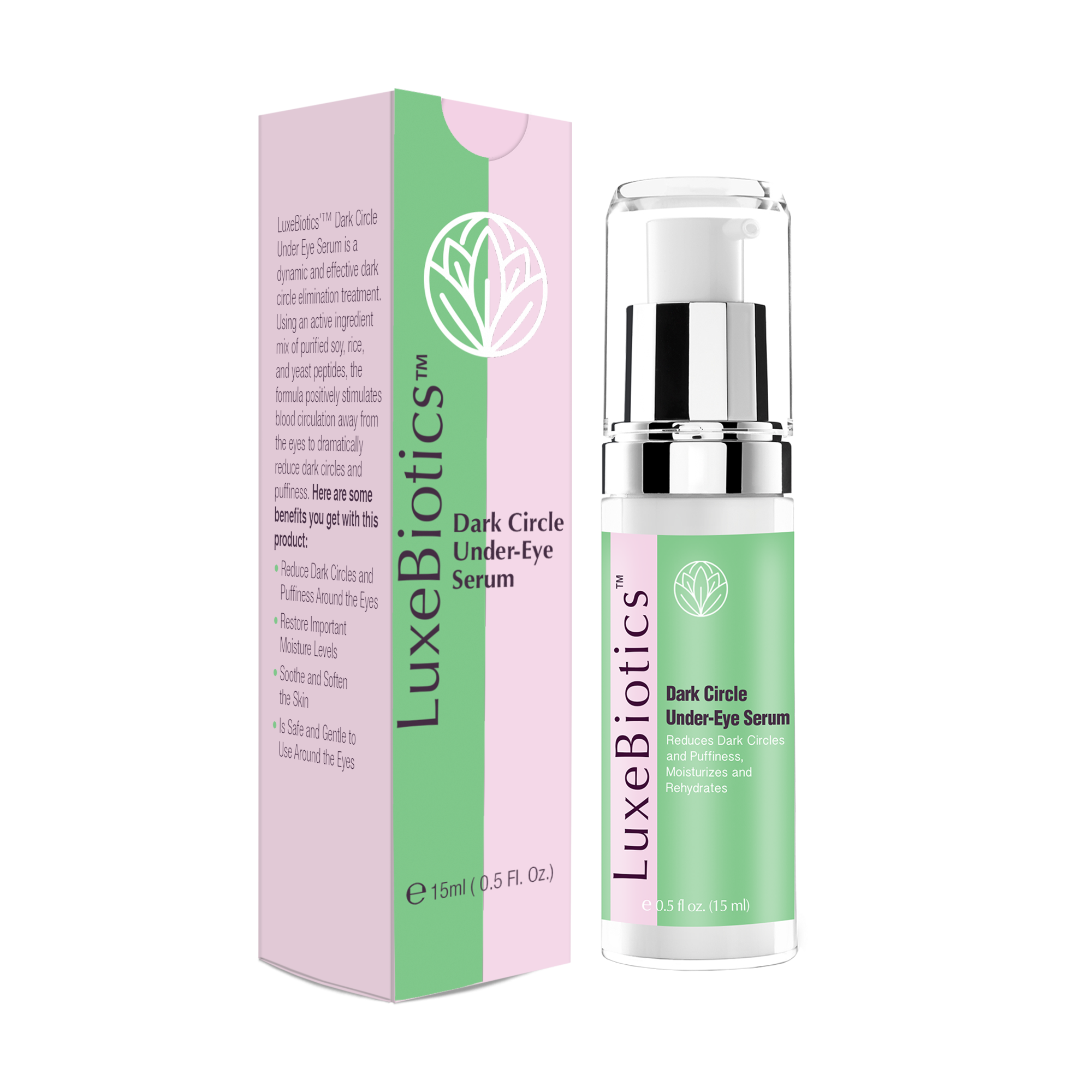 LuxeBiotics™ Dark Circle & Puffiness Under-Eye Serum