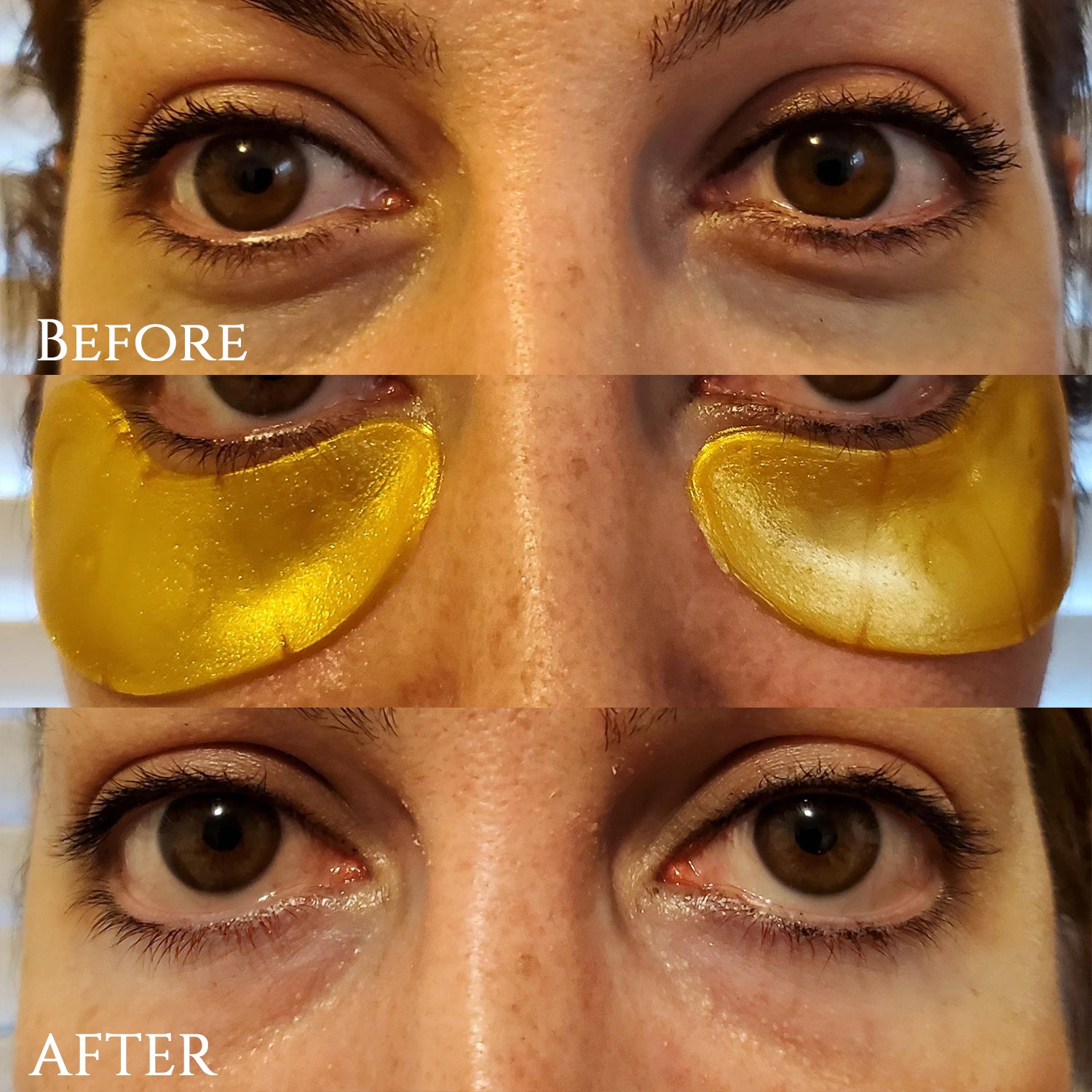 LuxeBiotics™  24K Pure Gold Under Eye Patches